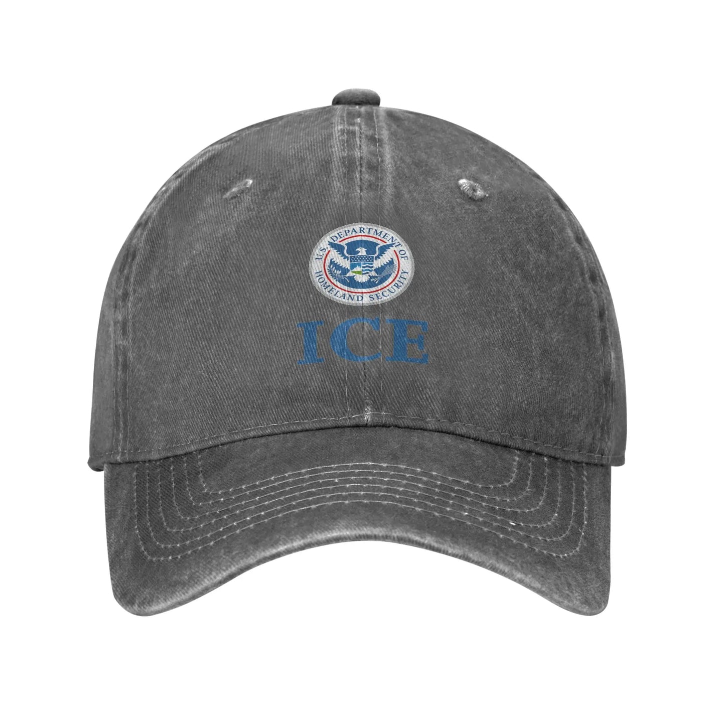 United States ICE Washed Stylish Baseball Cap