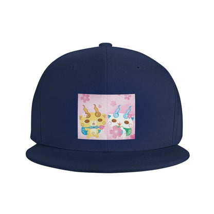Yo Kai Watch Cartoon Game Breathable Snapback Cap