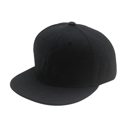 Unisex Flame Embroidery Baseball Cap