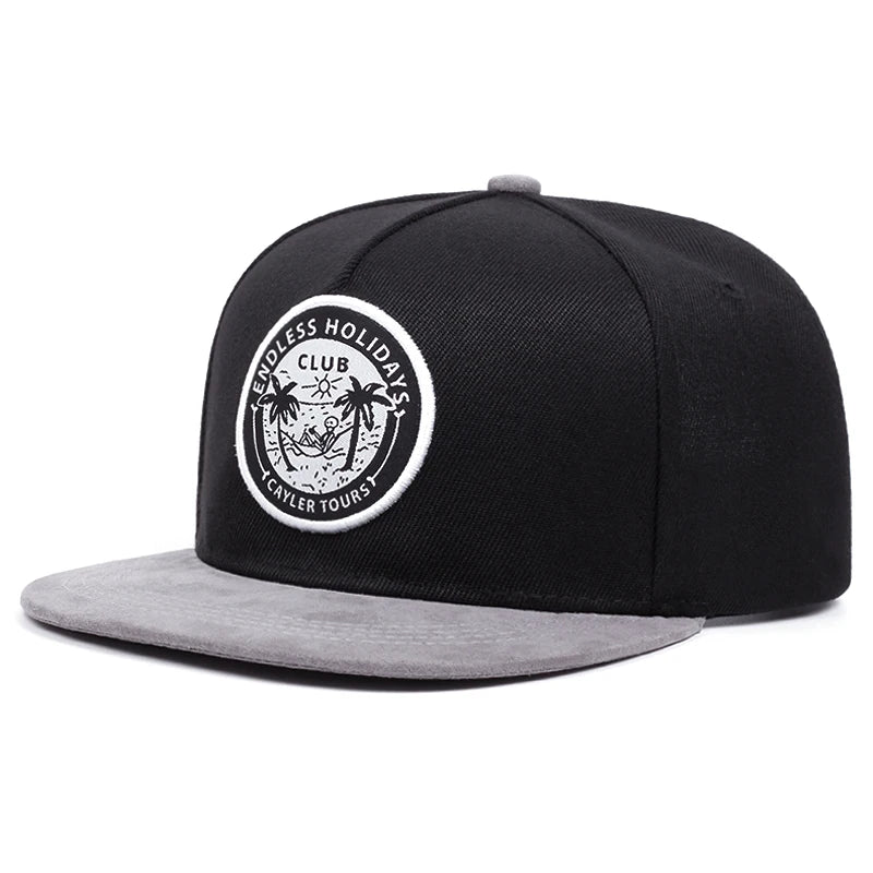 Coconut Tree Beach Party Snapback Cap