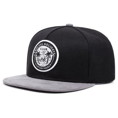 Coconut Tree Beach Party Snapback Cap