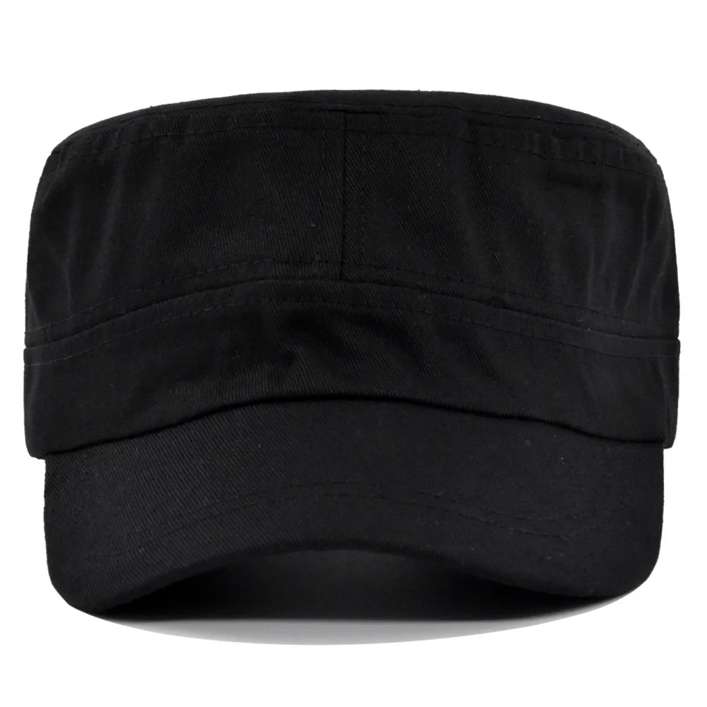 Camouflage Flat Brim Outdoor Baseball Hat