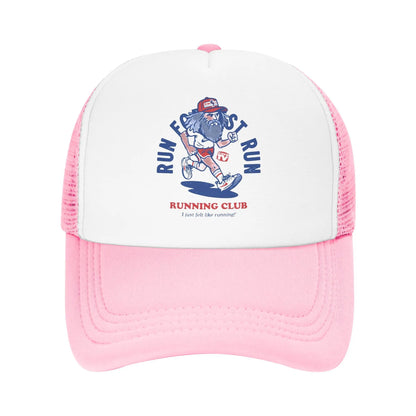 Forrest Gump Running Mesh Trucker Baseball Cap