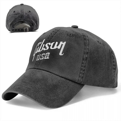 Vintage Gibsons Music 1894 Baseball Cap