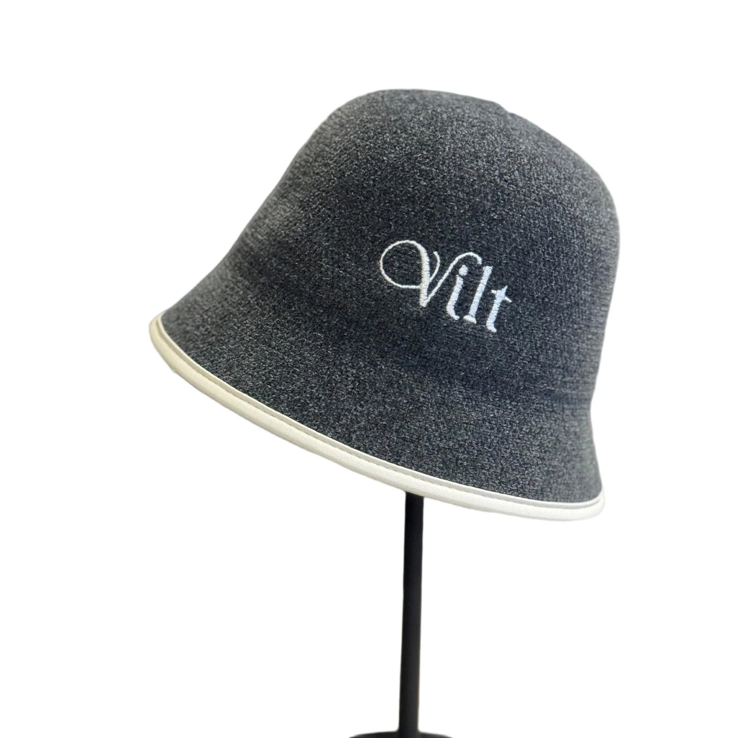 Korean Colorblock Knit Bucket Hat