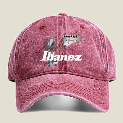 Ibanez Guitar Washed Baseball Cap