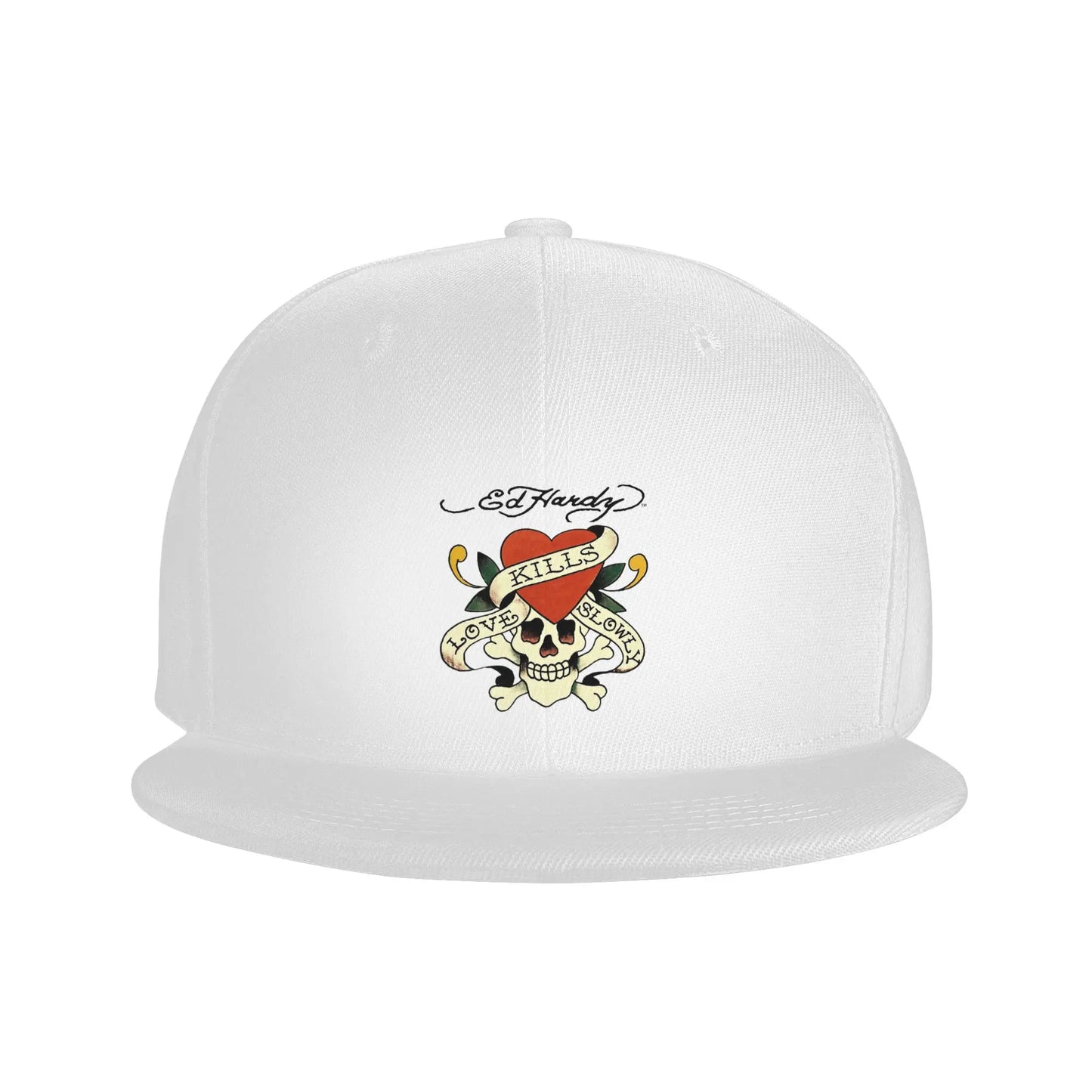 Ed Hardy Love Kills Slowly Graphic Snapback Cap