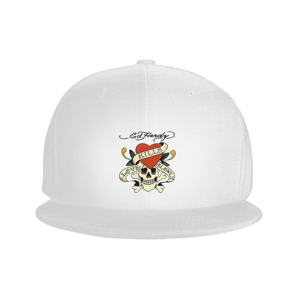 Ed Hardy Love Kills Slowly Graphic Snapback Cap