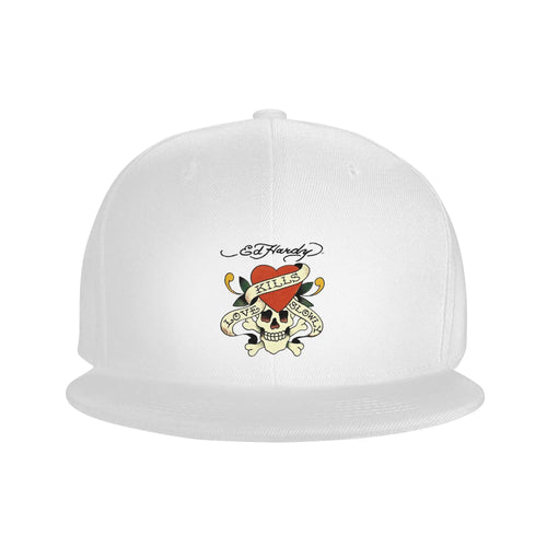 Ed Hardy Love Kills Slowly Graphic Snapback Cap