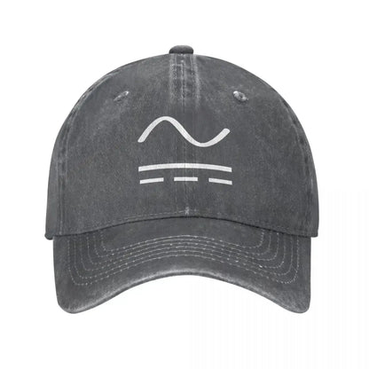 Funny Electrician Distressed Washed Baseball Cap