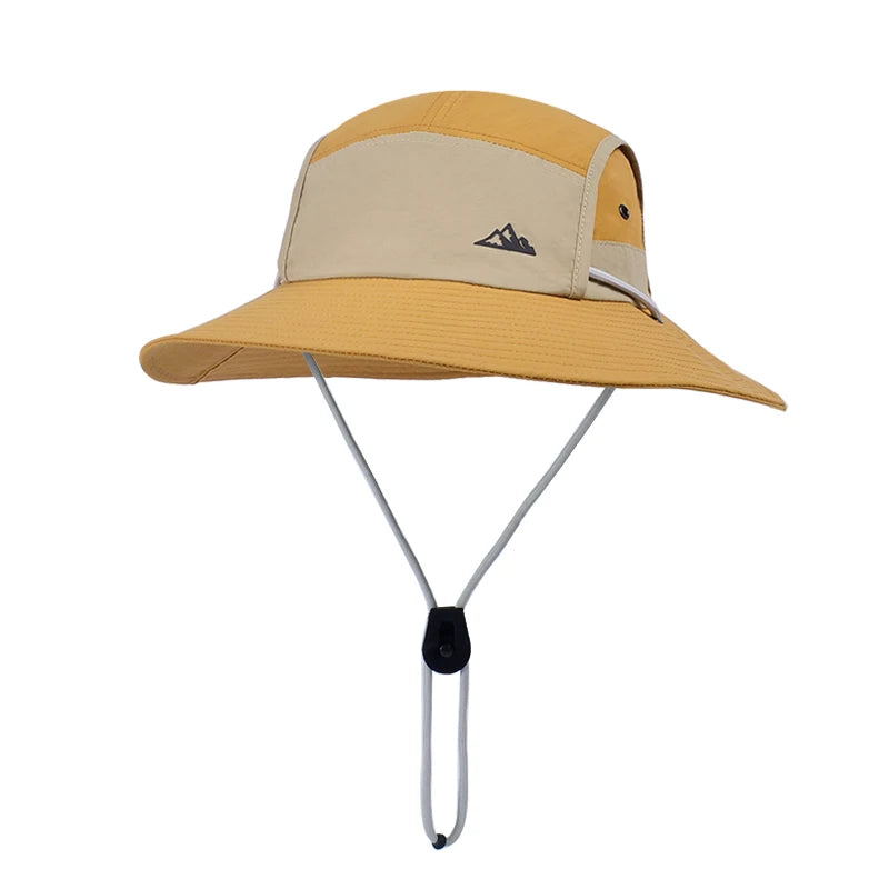 Large Brim Waterproof Sun Bucket Hat