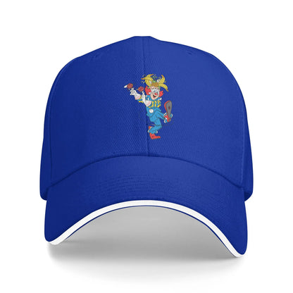 Funny Clown Graphic Y2K Hip Hop Baseball Cap