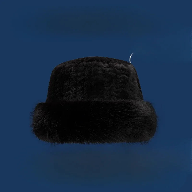 Women’s Winter Plush Warm Fisherman Hat