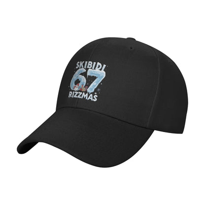Skibidi Rizzmas Funny Meme Street Style Baseball Cap