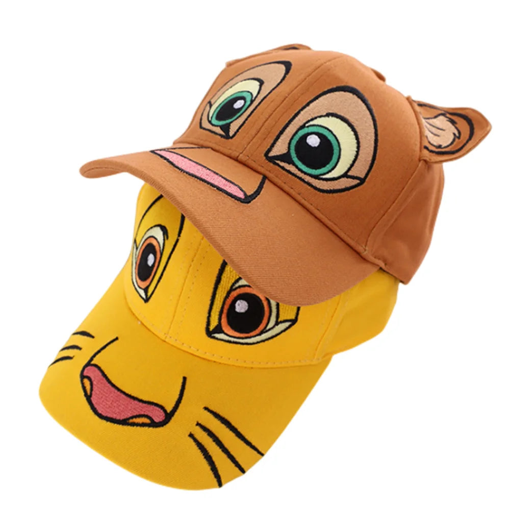 Kids Cartoon Tiger Baseball Cap