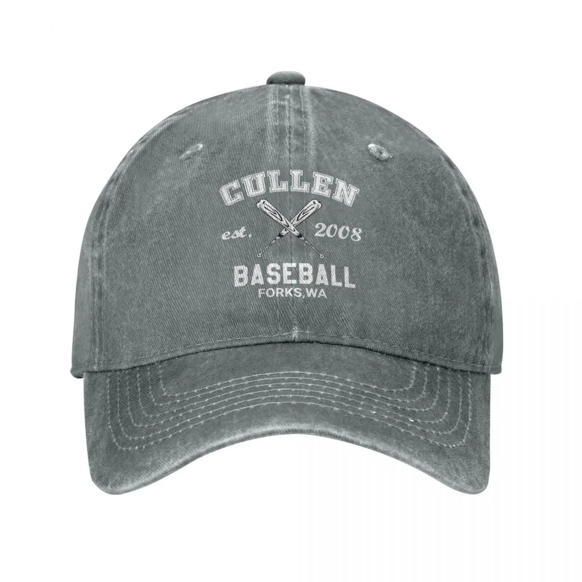 Twilight Cullen Vintage Washed Denim Baseball Cap