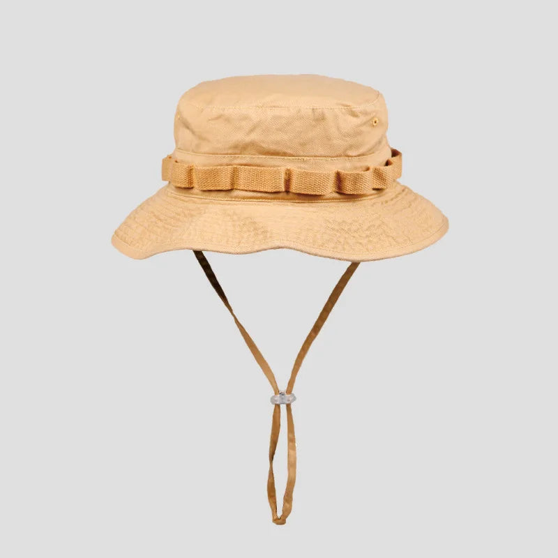 Adult Outdoor Washed Cotton Reversible Bucket Hat