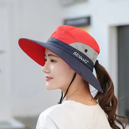 Quick-Dry Foldable Wide Brim Bucket Hat