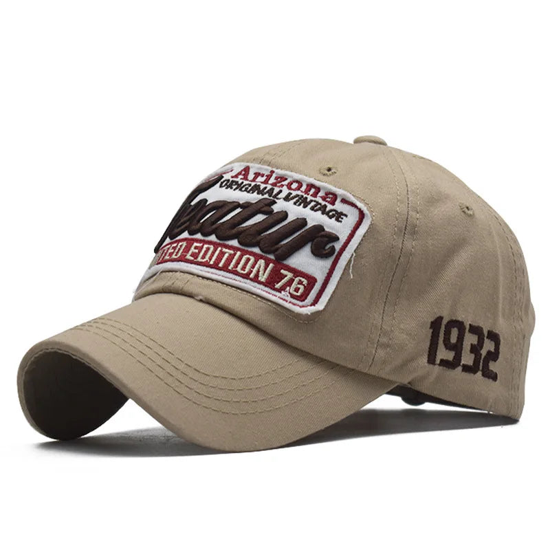 Letter Embroidered Casual Baseball Cap