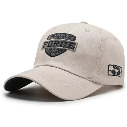 Shield Embroidered Baseball Cap
