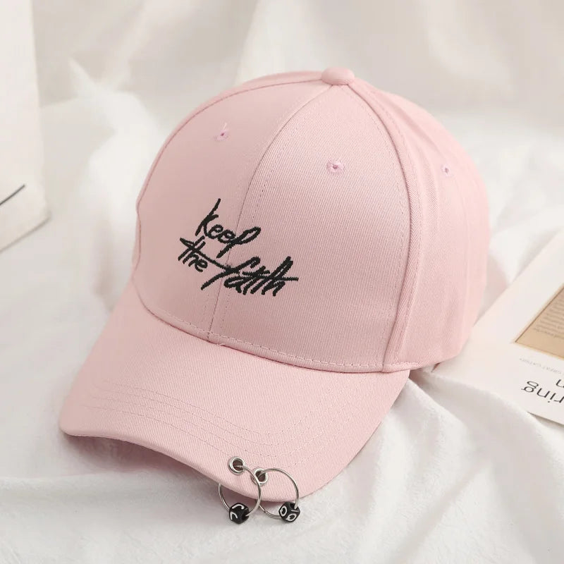 Keep The Faith Ring Chain Baseball Cap