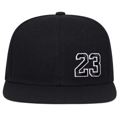 Unisex 23 Embroidery Hip-hop Hats