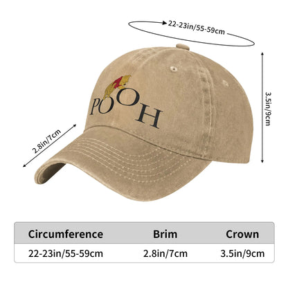 Winnie The Pooh Casual Trucker Unisex Baseball Cap
