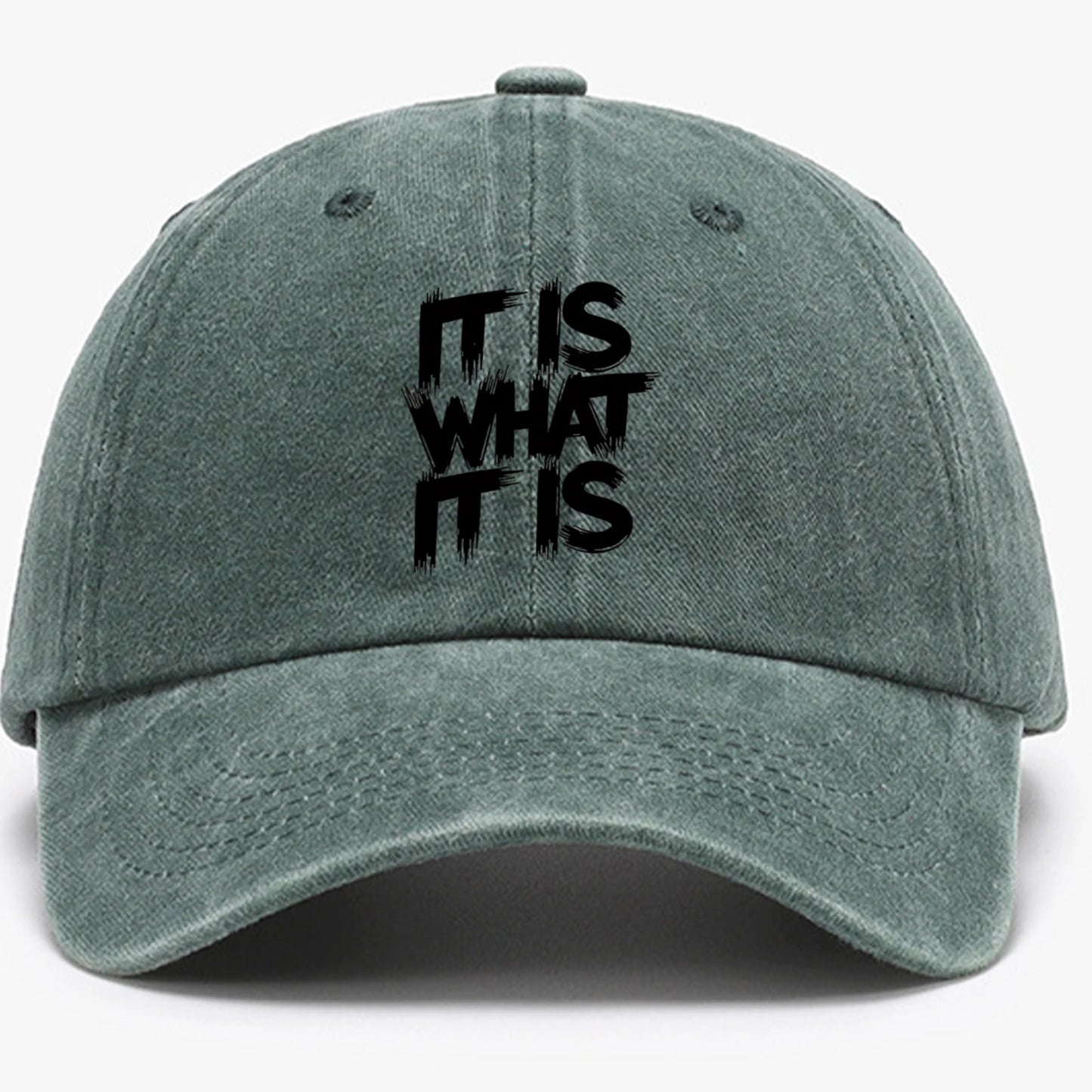 Black Letter Print Casual Street Baseball Cap