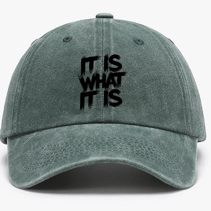 Black Letter Print Casual Street Baseball Cap