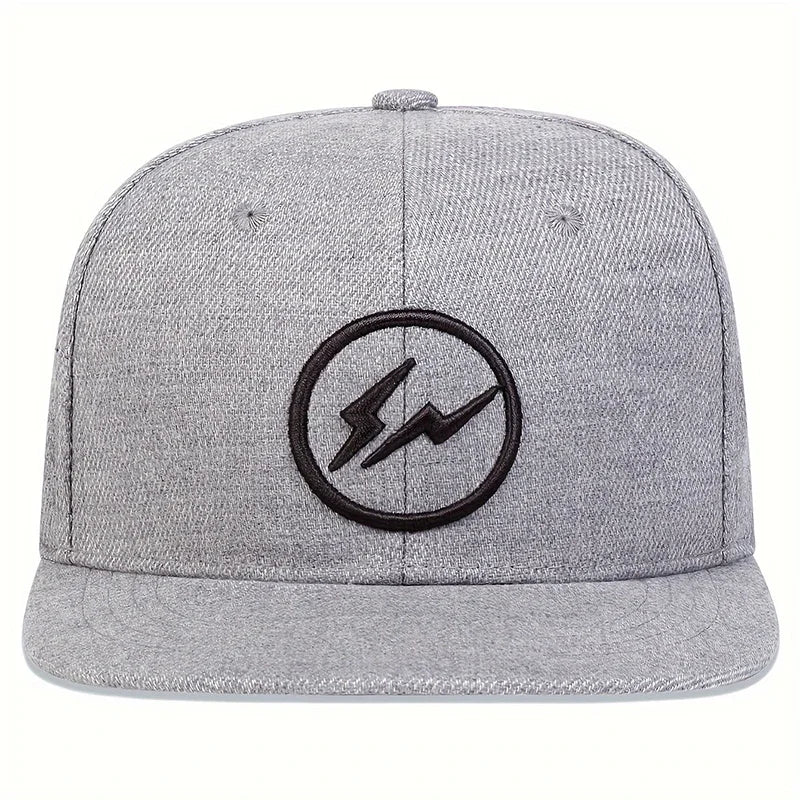 Unisex Lightning Embroidery Hip-hop Hats