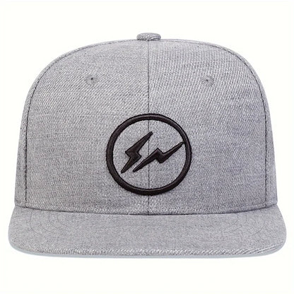 Unisex Lightning Embroidery Hip-hop Hats