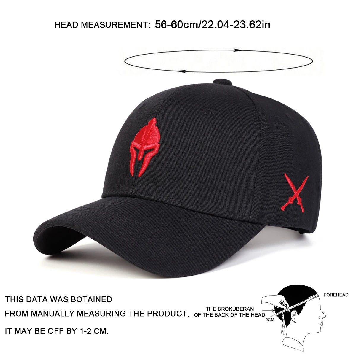 Personalized Helmet Embroidery Outdoor Sports Baseball Cap