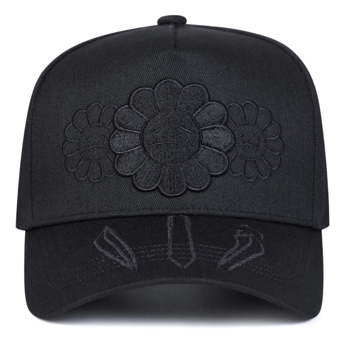 Sunflower Embroidered Unisex Baseball Cap