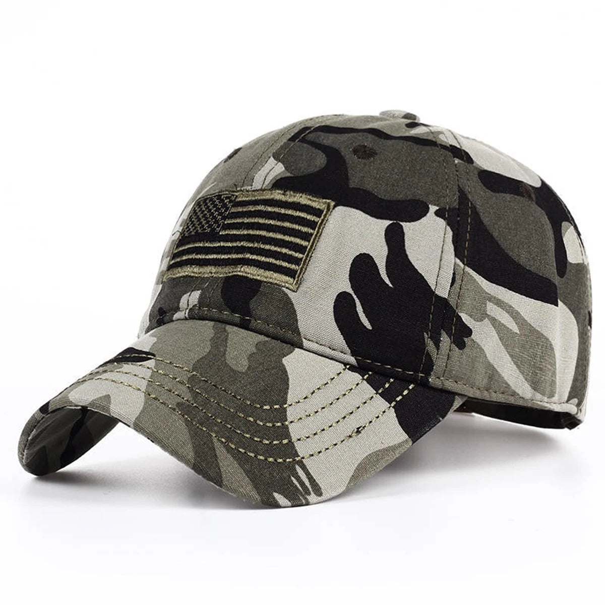Unisex Flag Of The United States Embroidery Baseball Caps