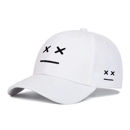 Children XX Smiling Face Embroidery Baseball Cap