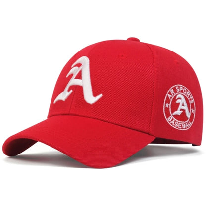 Unisex Gothic A Embroidered Hip Hop Baseball Cap