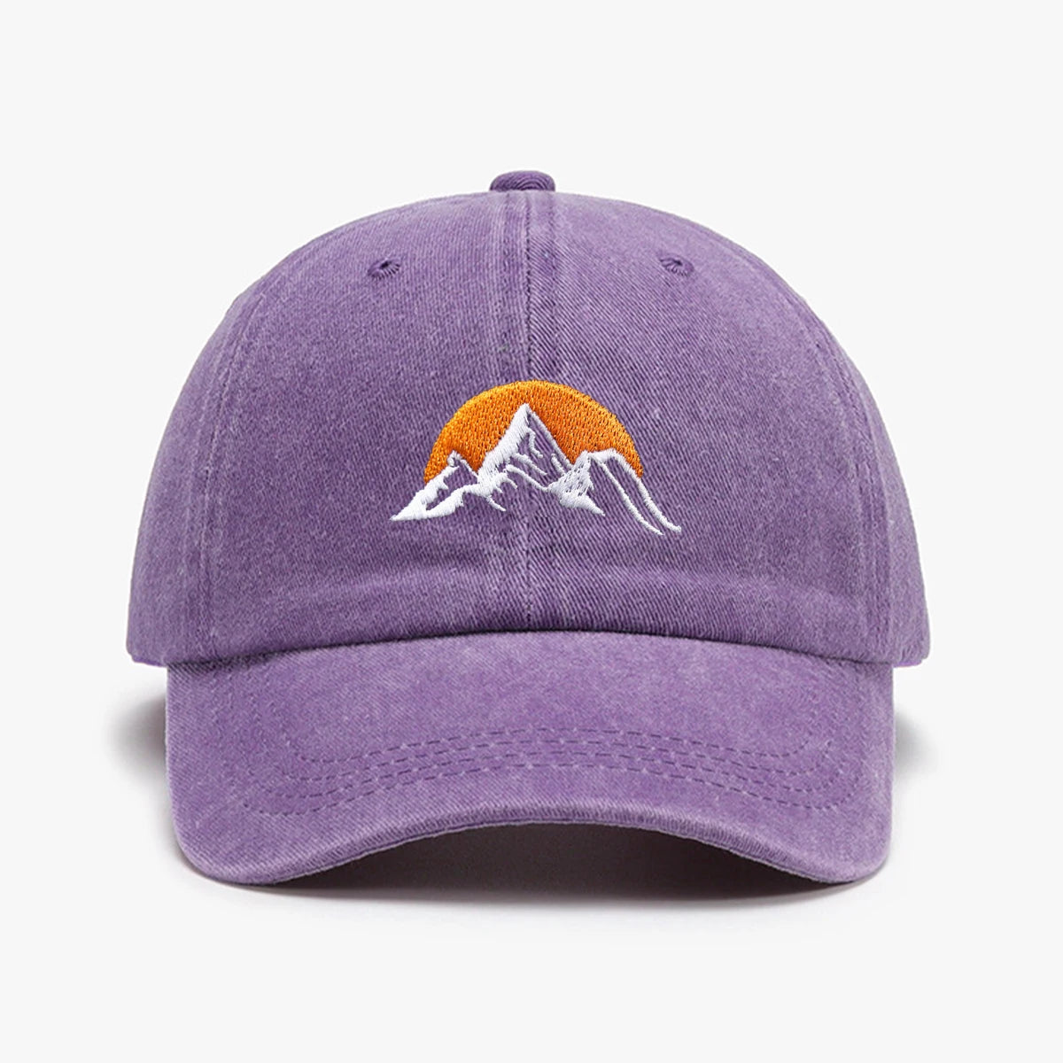 Sunrise Fashionable Embroidered Sun Protection Baseball Cap