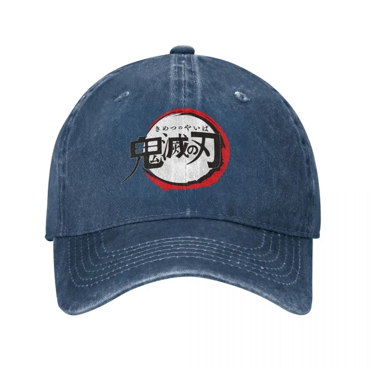 Demon Slayer Distressed Washed Baseball Cap