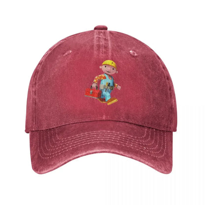 Bob The Builder Distressed Denim Baseball Hat