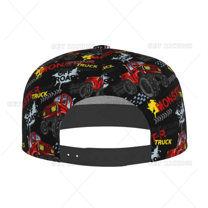 Monster Truck Snapback Cap