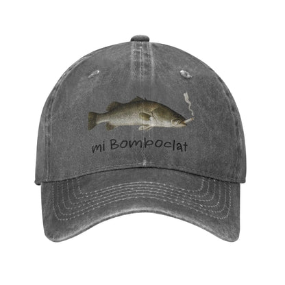 Funny Bomboclat Fish Meme Retro Baseball Cap