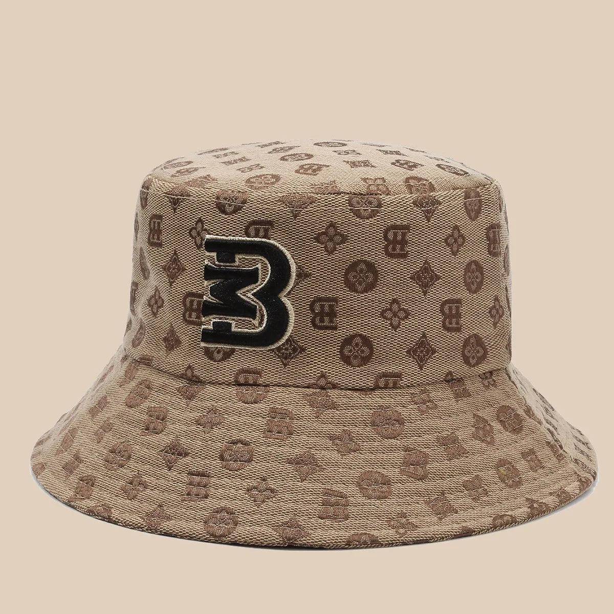 Women Large Brim Cotton Bucket Hat