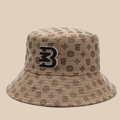 Women Large Brim Cotton Bucket Hat