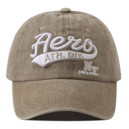 Retro Washed Embroidered Baseball Cap