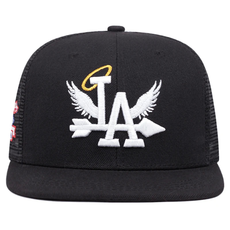 LA Wings Coconut Embroidered Mesh Baseball Cap