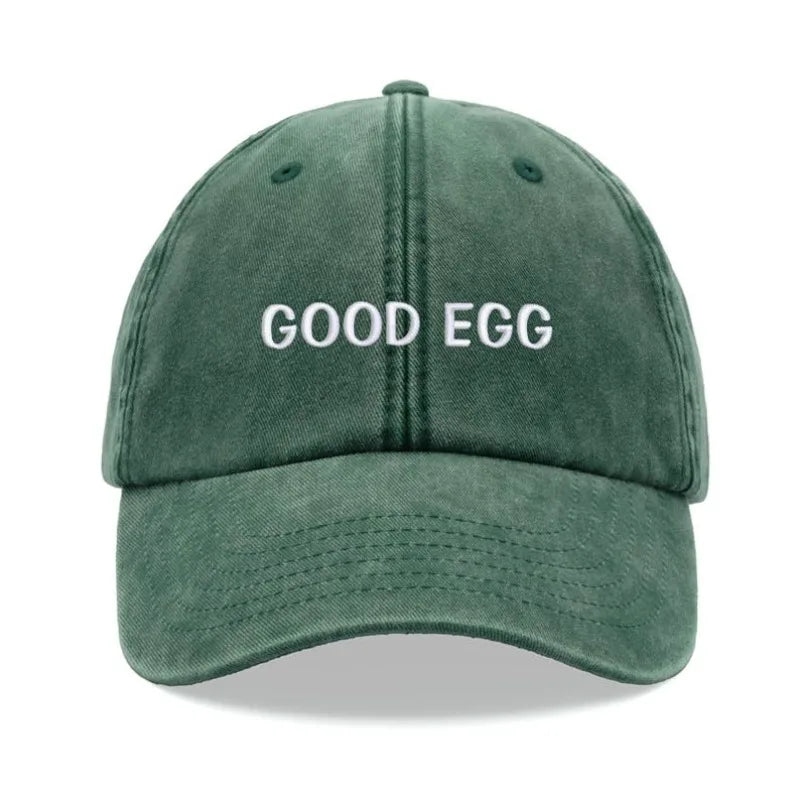 Good Egg Vintage Washed Baseball Cap