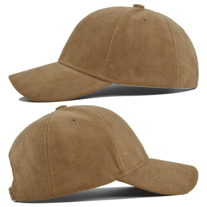 Fashion False Suede Baseball Caps