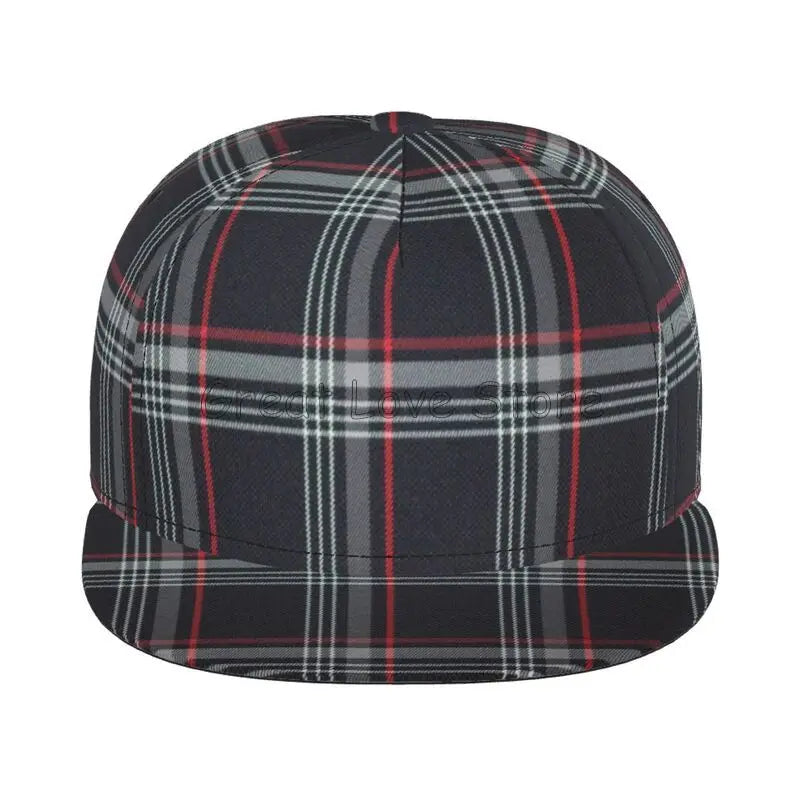 GTI Tartan Plaid Snapback Baseball Cap