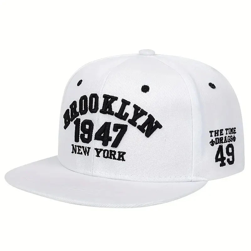 BROOKLYN 1947 Embroidery Snapback Hat