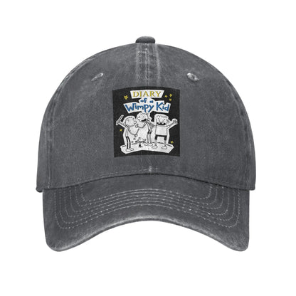 Diary Of Wimpy Kid Group Washed Denim Baseball Cap